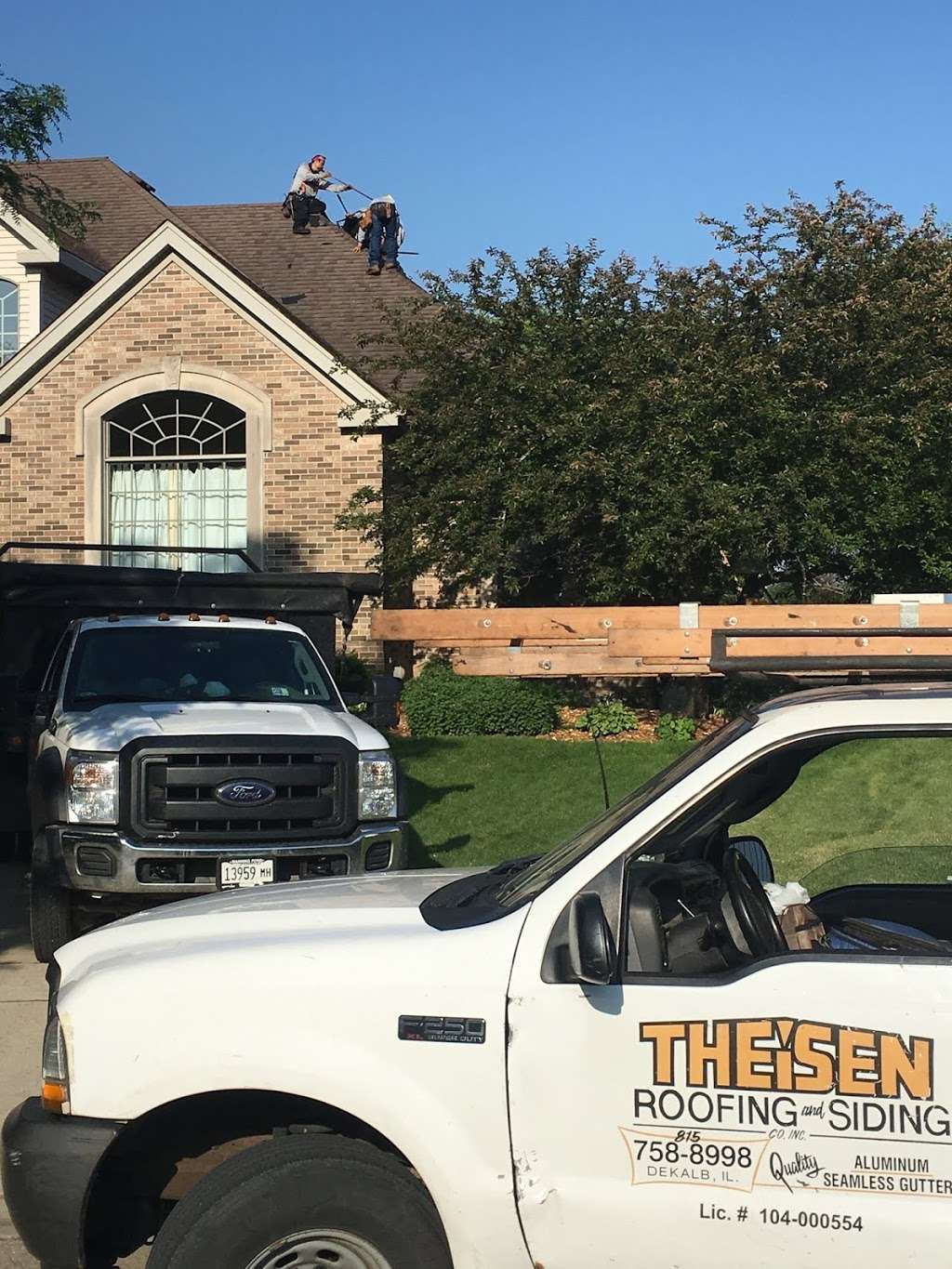 Theisen Roofing | 257 W Stephenie Dr, Cortland, IL 60112, USA | Phone: (815) 758-8998