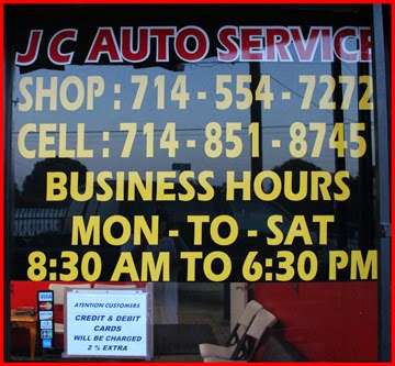 J C Auto Service | 3400 W 5th St, Santa Ana, CA 92703, USA | Phone: (714) 554-7272