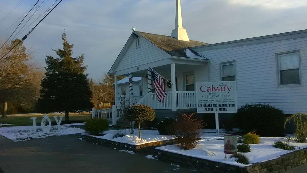 Calvary Bible Fellowship Church | 41 Broadway, Millville, NJ 08332, USA | Phone: (856) 327-0202