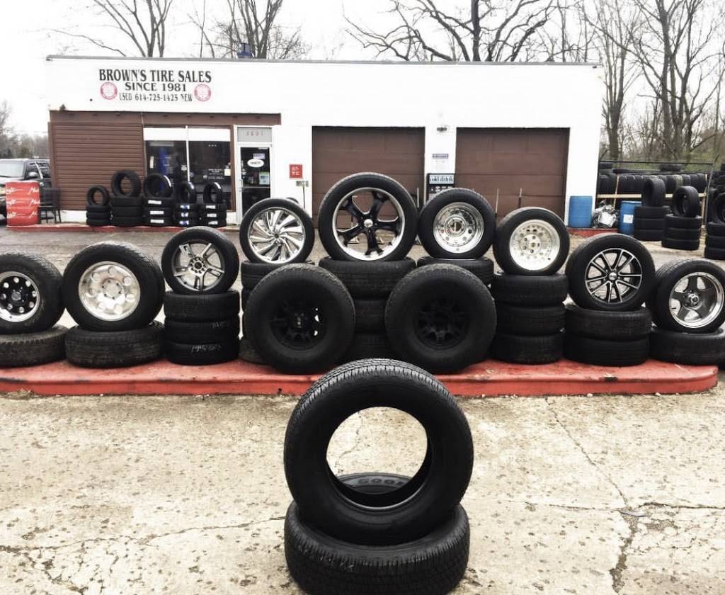 Brown Tire Sales on Trabue | 3601 Trabue Rd, Columbus, OH 43228, USA | Phone: (614) 725-1425