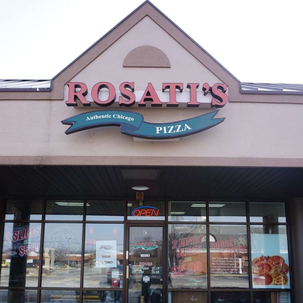 Rosatis pizza | 707 W Jefferson St unit c, Shorewood, IL 60404 | Phone: (815) 725-8686