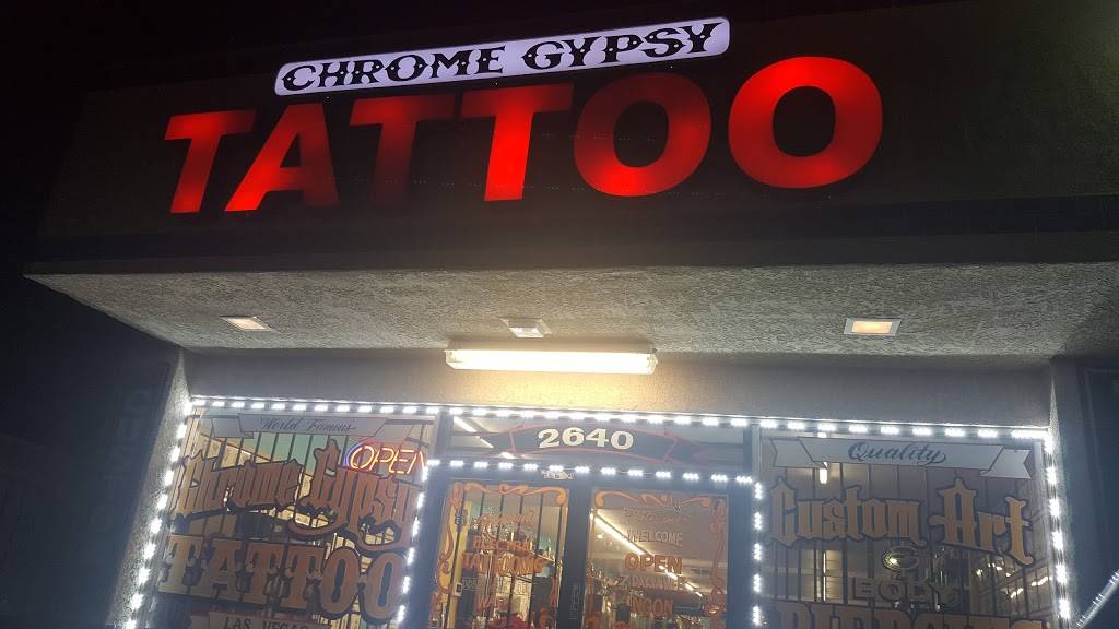 Chrome Gyspy Tattoo | 2640 S Highland Dr #01, Las Vegas, NV 89104, USA | Phone: (702) 341-0011