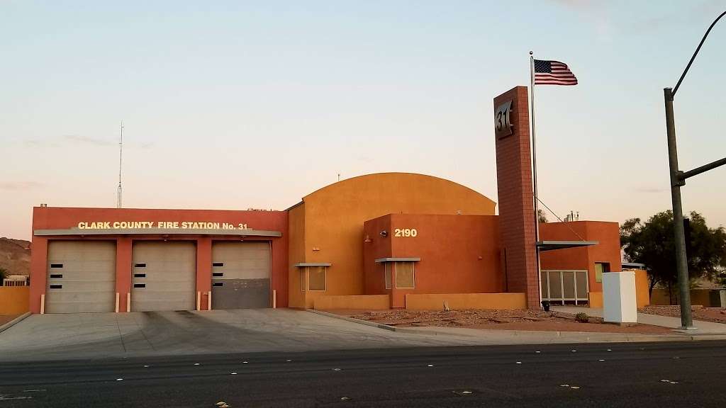 Clark County Fire Station 31 | 2190 S Hollywood Blvd, Las Vegas, NV 89142, USA