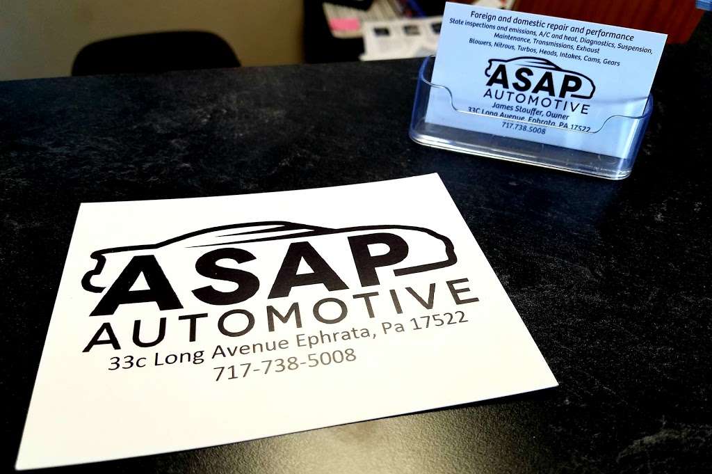 ASAP Automotive | 33 Long Ave, Ephrata, PA 17522, USA | Phone: (717) 738-5008