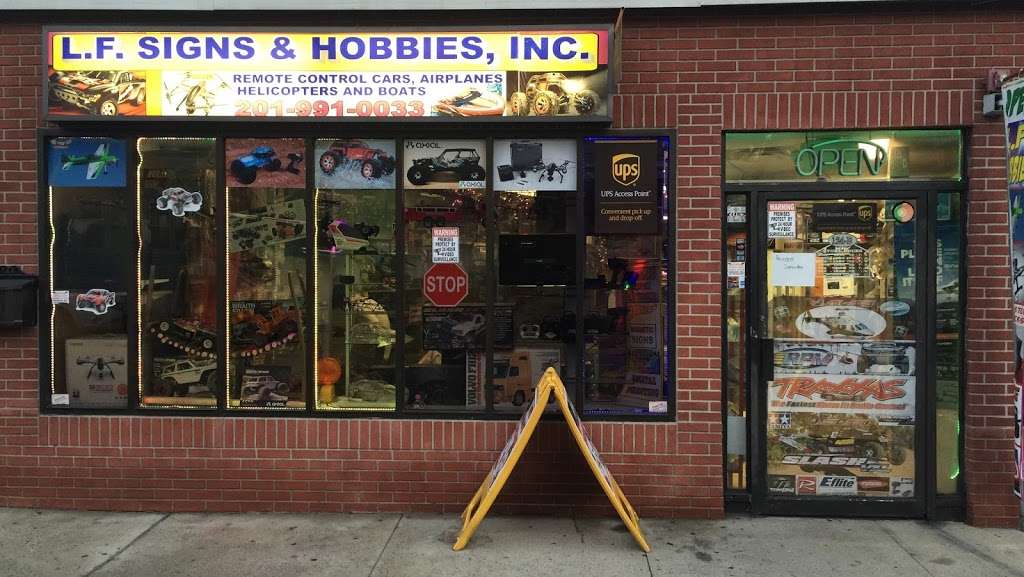 L F Signs & Hobbies inc. | 124 Schuyler Ave # A, Kearny, NJ 07032, USA | Phone: (201) 991-0033