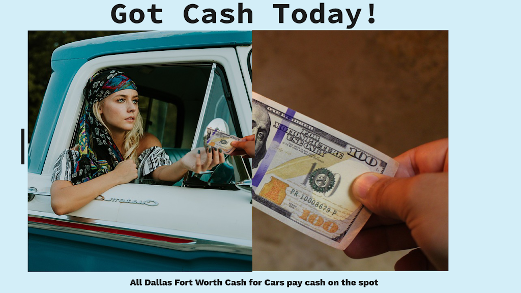 Cash for Cars Dallas and all DFW | 6155 Samuell Blvd, Dallas, TX 75228 | Phone: (214) 810-1166