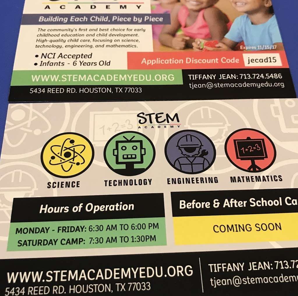 S.T.E.M. Academy | 5434 Reed Rd, Houston, TX 77033, USA | Phone: (346) 406-3148
