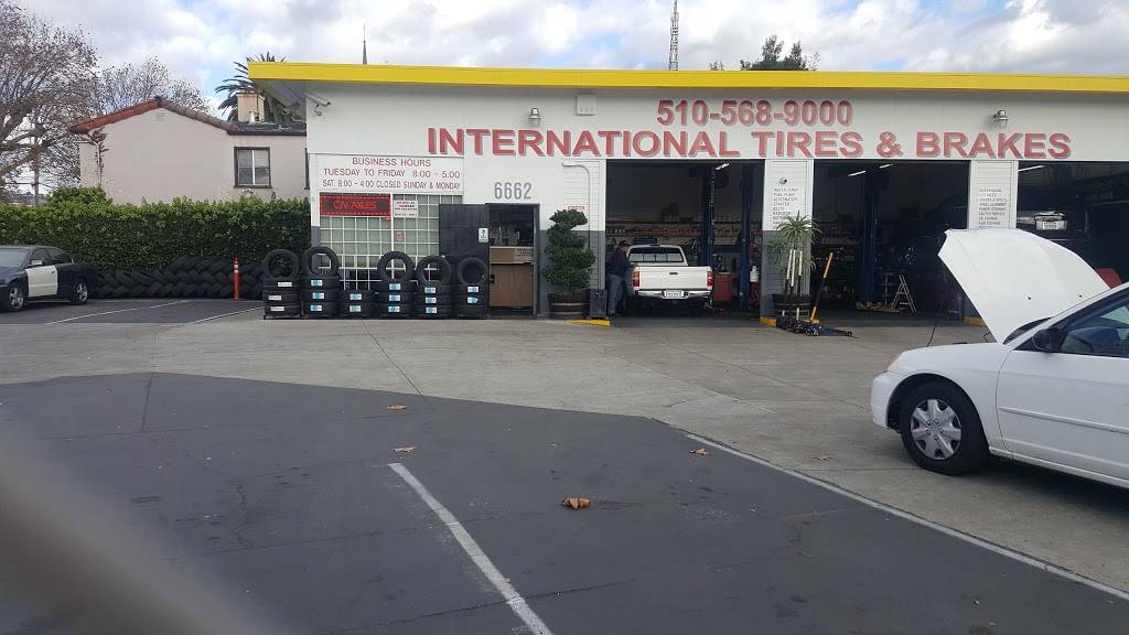 International Tires & Brakes | 6662 International Blvd, Oakland, CA 94621, USA | Phone: (510) 568-9000