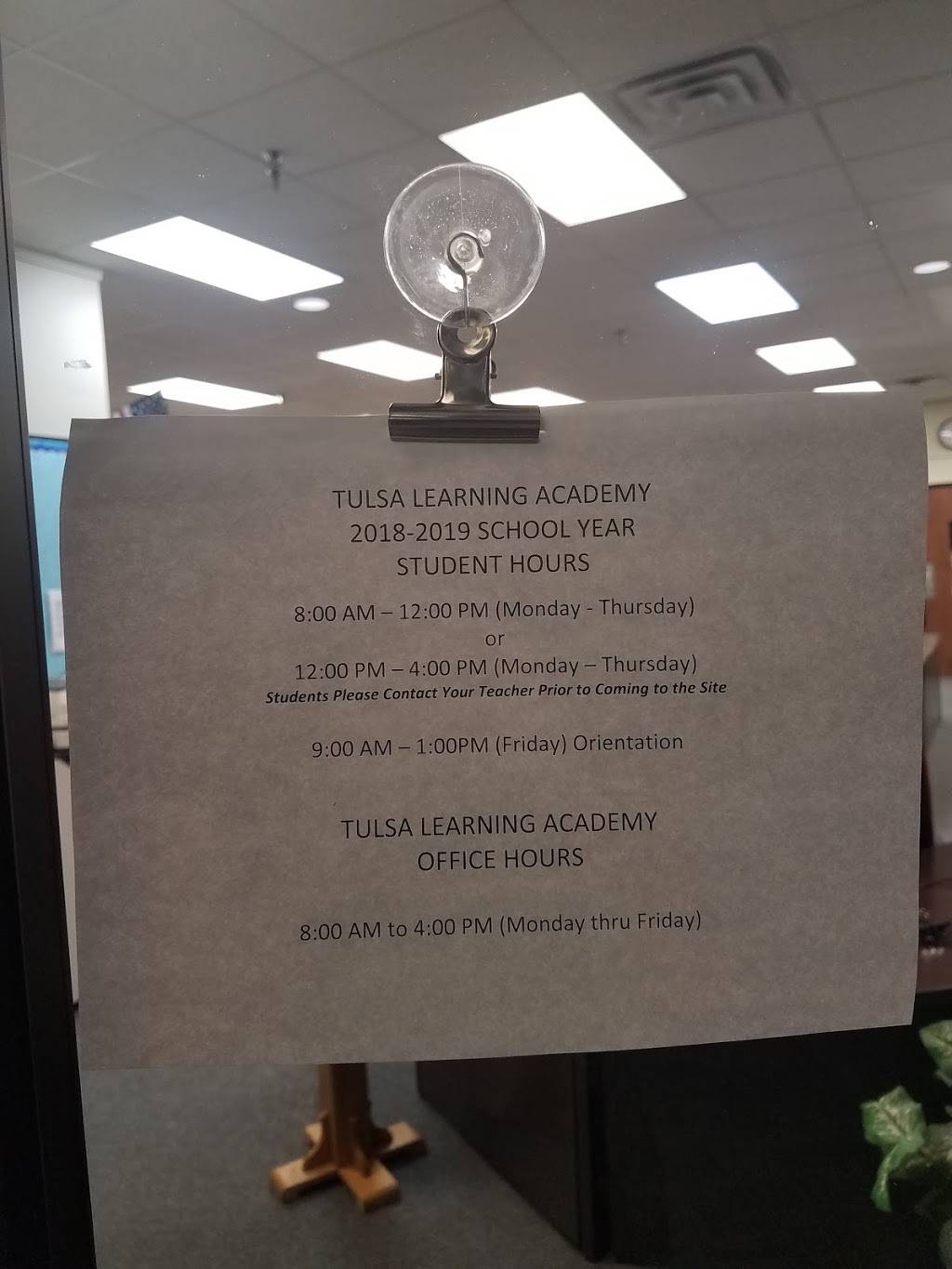 Tulsa Learning Academy | 525 E 46th St N, Tulsa, OK 74126, USA | Phone: (918) 621-1080