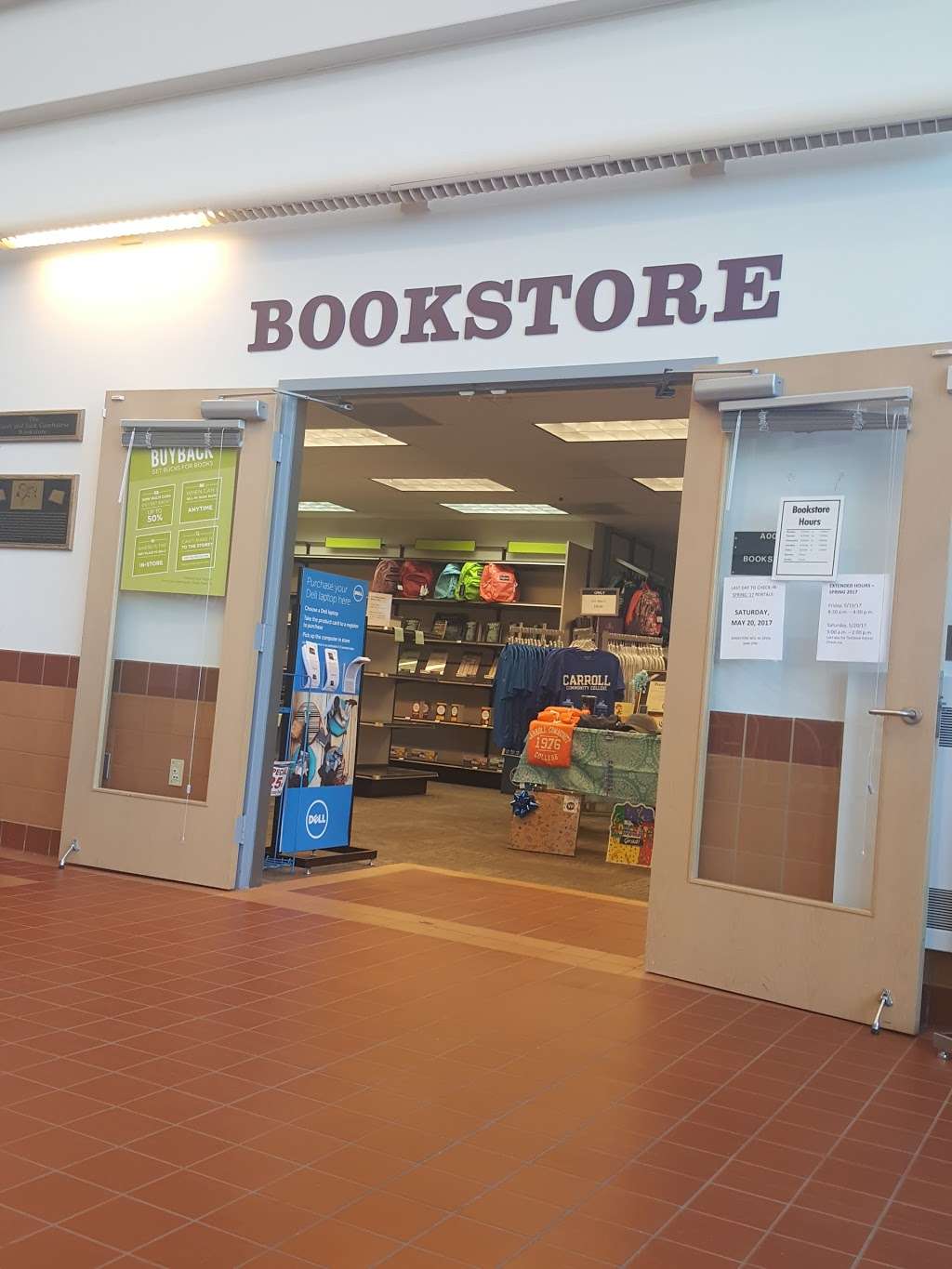 Carroll Community College Bookstore | 1601 Washington Rd, Westminster, MD 21157 | Phone: (410) 386-8000