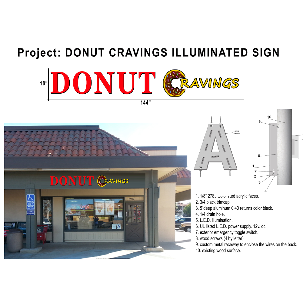 Donut Cravings | 17132 Van Buren Boulevard, Riverside, CA 92504, USA | Phone: (951) 789-8324