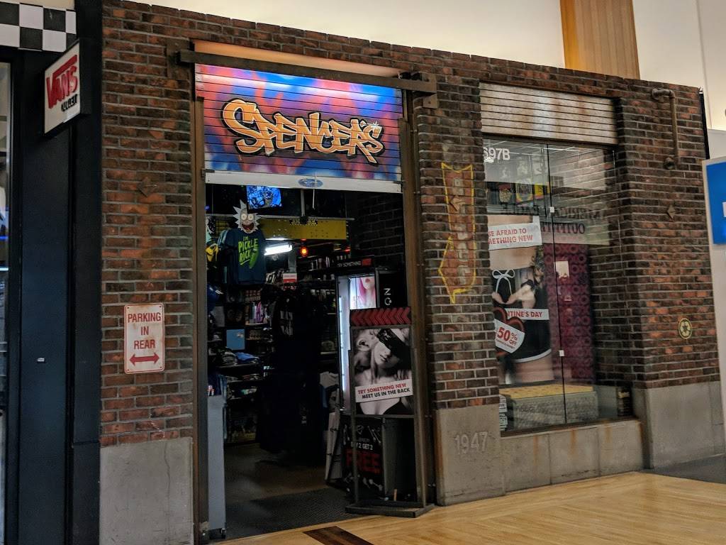 Spencers | Concord Mills SP#205, 8111 Concord Mills Blvd, Concord, NC 28027, USA | Phone: (800) 762-0419