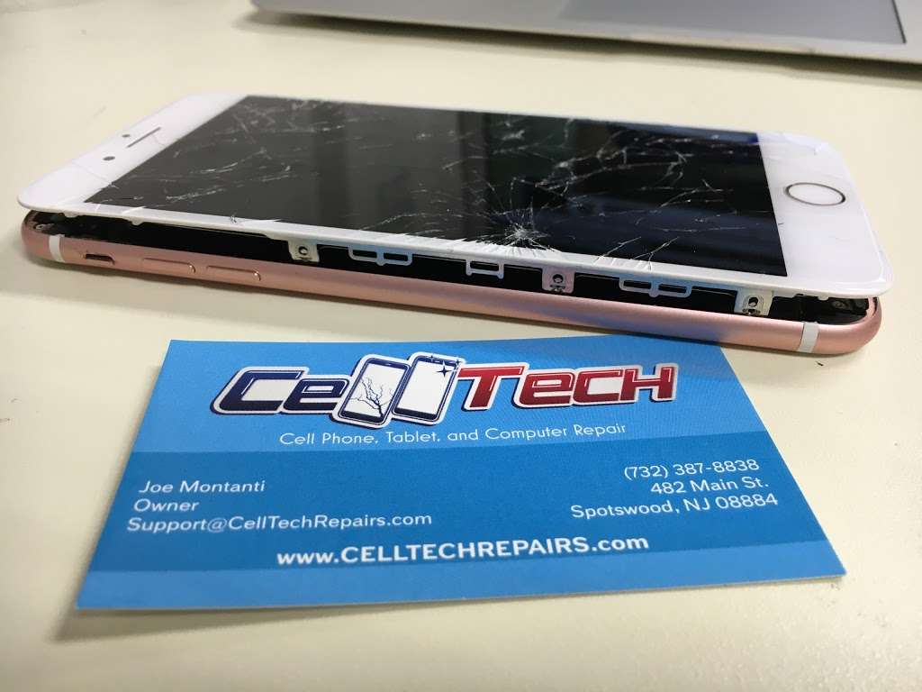 CellTech - Cell Phone & Computer Repair - Remote Access & On-Sit | 482 Main St, Spotswood, NJ 08884, USA | Phone: (732) 387-8838