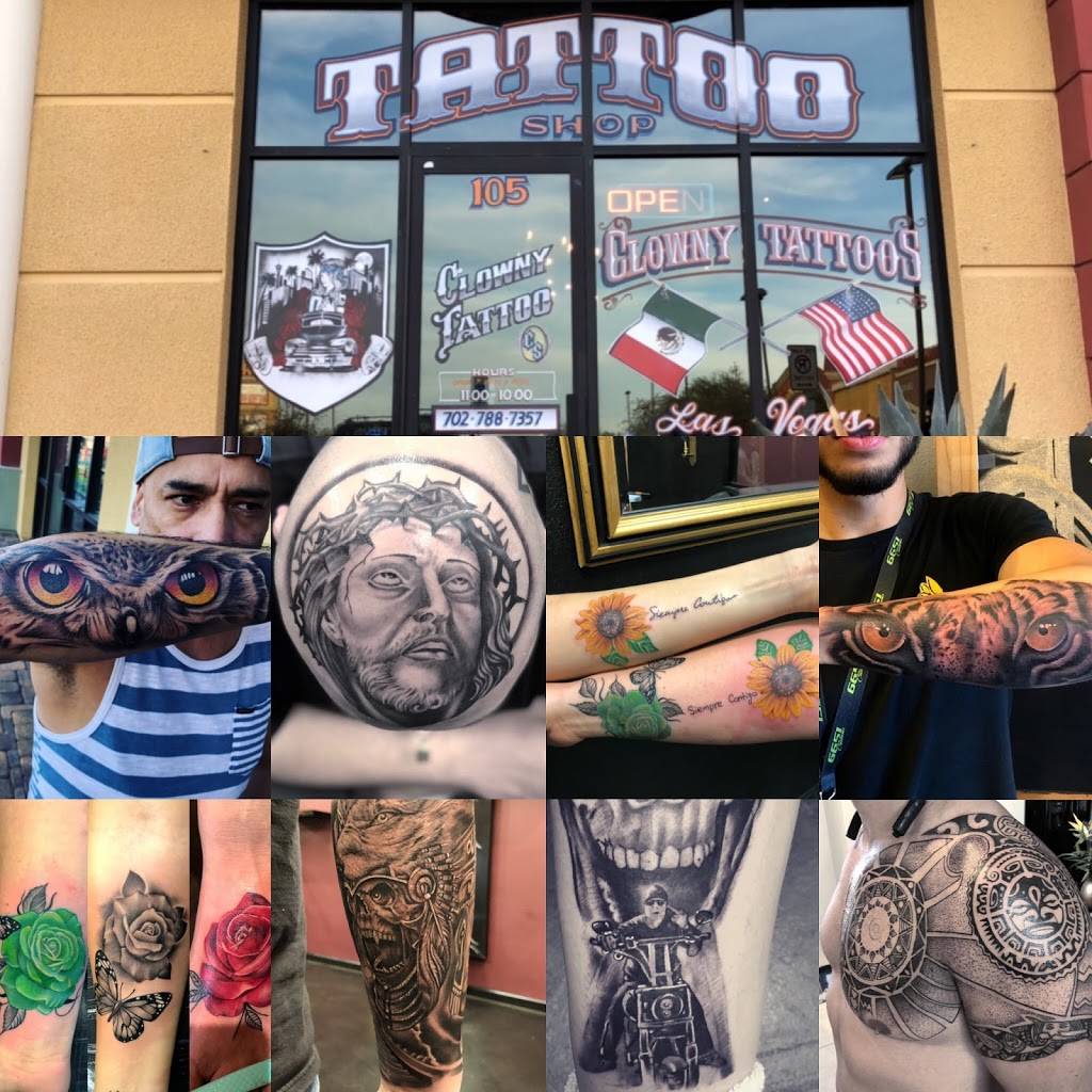 ClownyTattoos | 4090 W Craig Rd #105, North Las Vegas, NV 89032, USA | Phone: (702) 631-1132