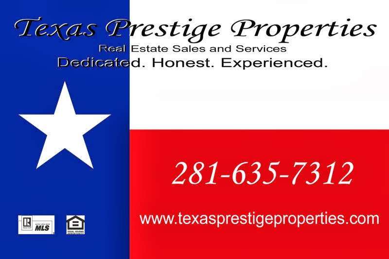 Texas Prestige Properties | 1201 Enterprise Ave, League City, TX 77573, USA | Phone: (281) 635-7312