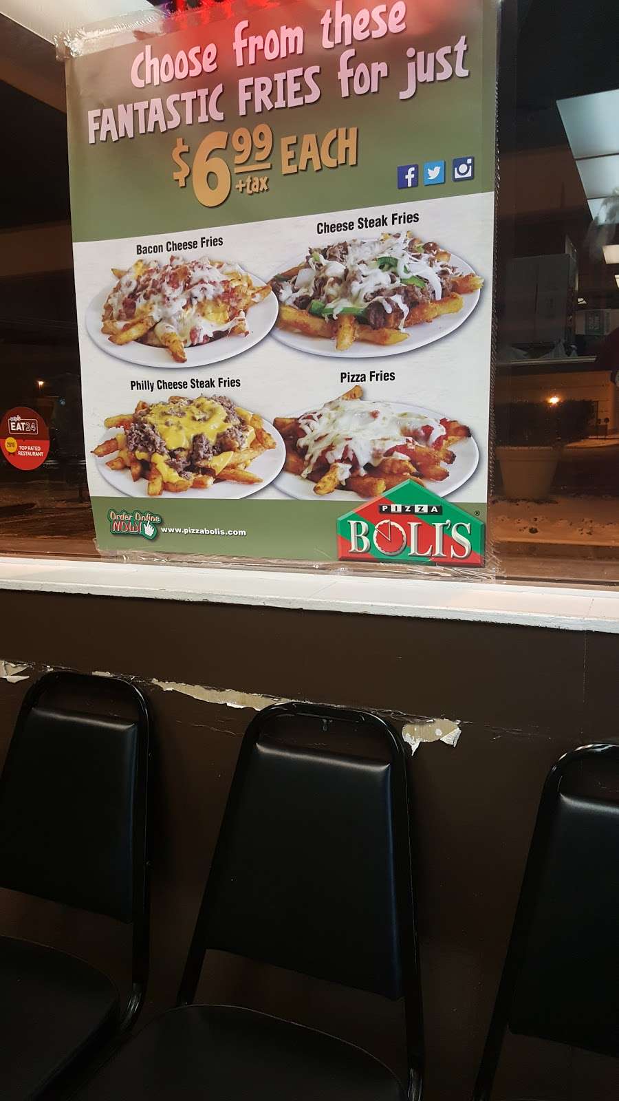 Pizza Bolis | 10672 Campus Way S, Upper Marlboro, MD 20774, USA | Phone: (301) 499-5050