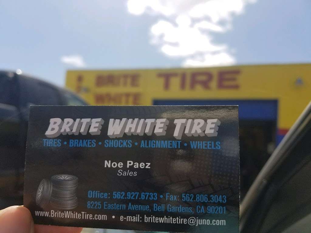 Brite White Tire | 8225 Eastern Ave, Bell Gardens, CA 90201, USA | Phone: (562) 927-6733