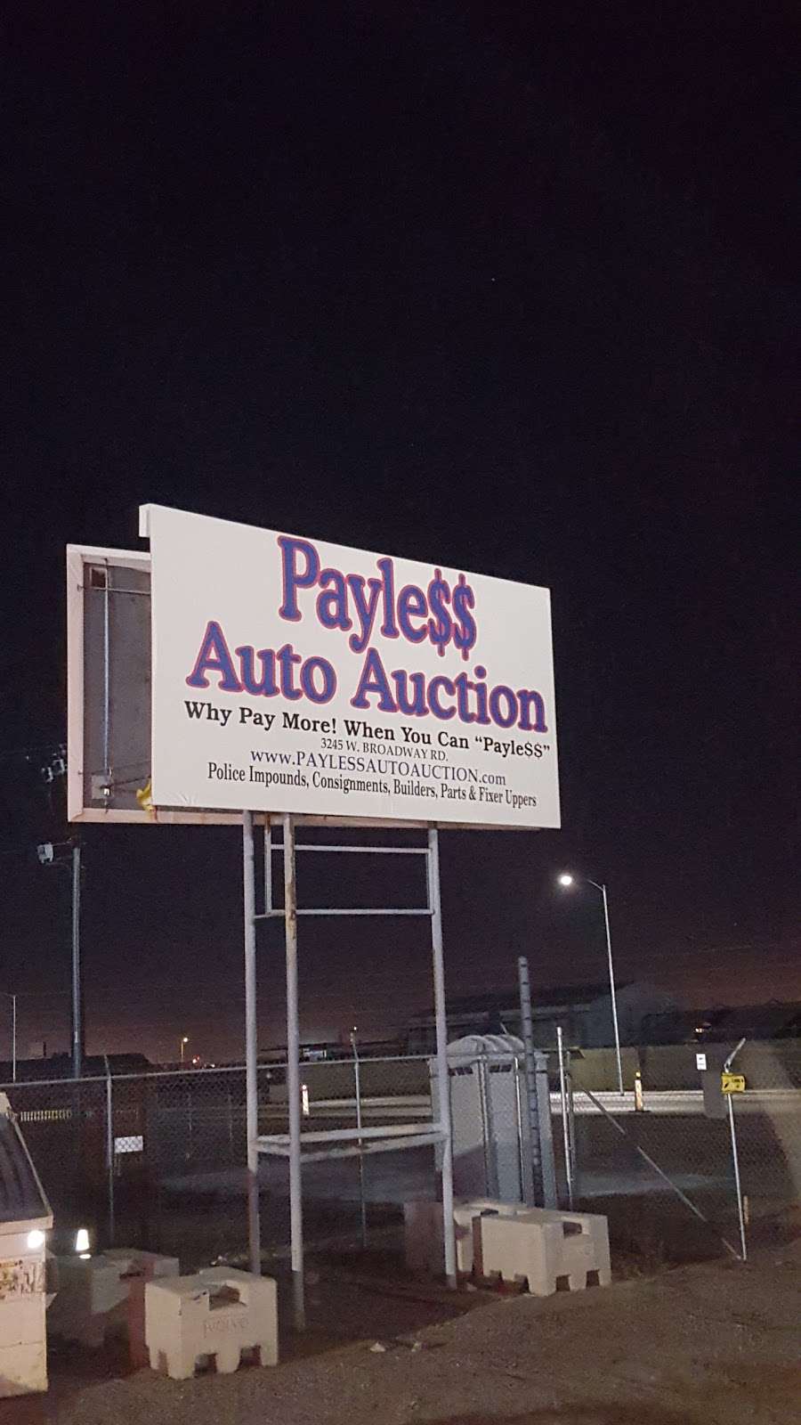 Payless Auto Auction | 3245 W Broadway Rd, Phoenix, AZ 85041, USA | Phone: (602) 268-2380