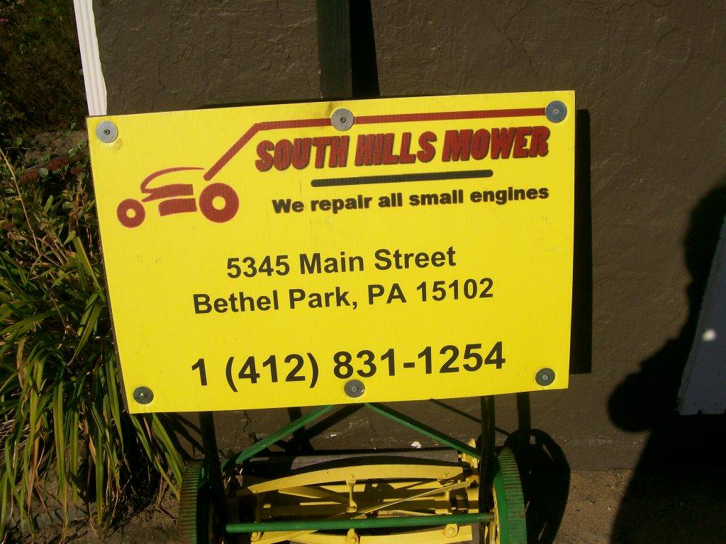 South Hills Mower, LLC. | 5345 Main St, Bethel Park, PA 15102, USA | Phone: (412) 831-1254