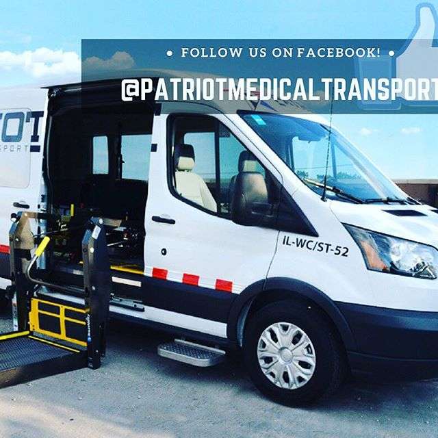 Patriot Medical Transport | 2315 Gardner Rd, Broadview, IL 60155, USA | Phone: (844) 872-3197