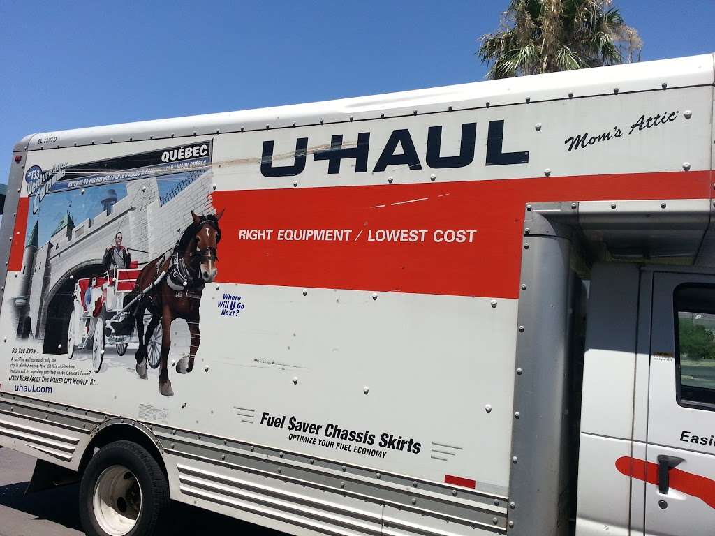 uhaul truck and trailers, boulder