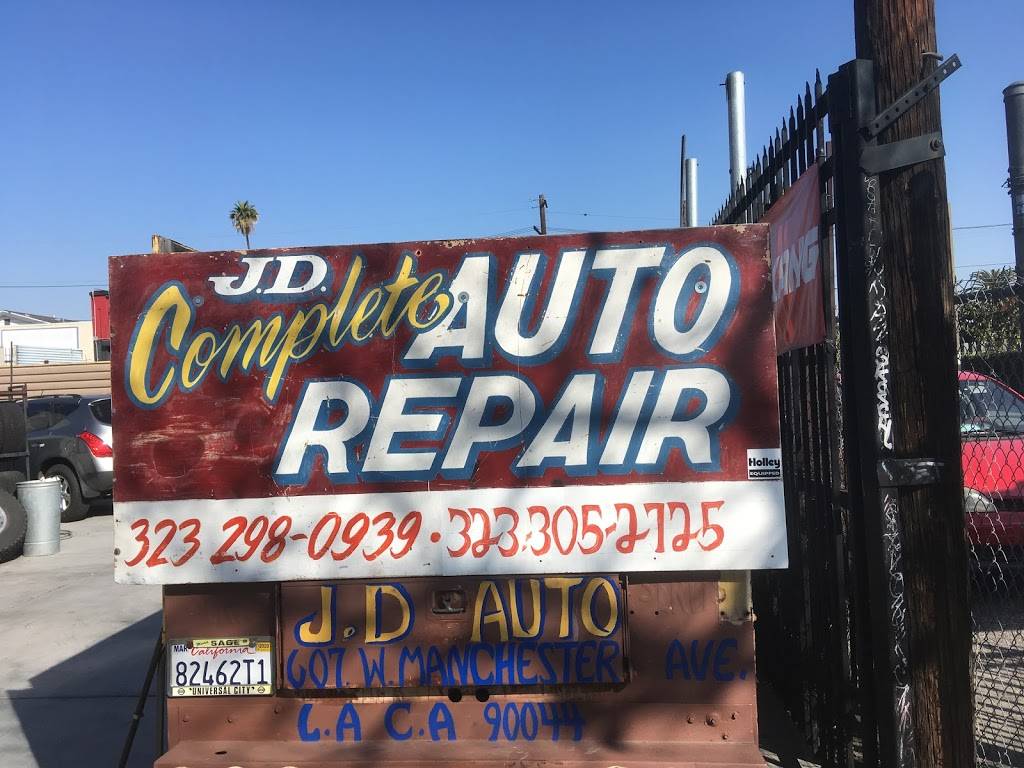 J. D. Auto Repair | 607 W Manchester Ave, Los Angeles, CA 90044 | Phone: (323) 298-0939