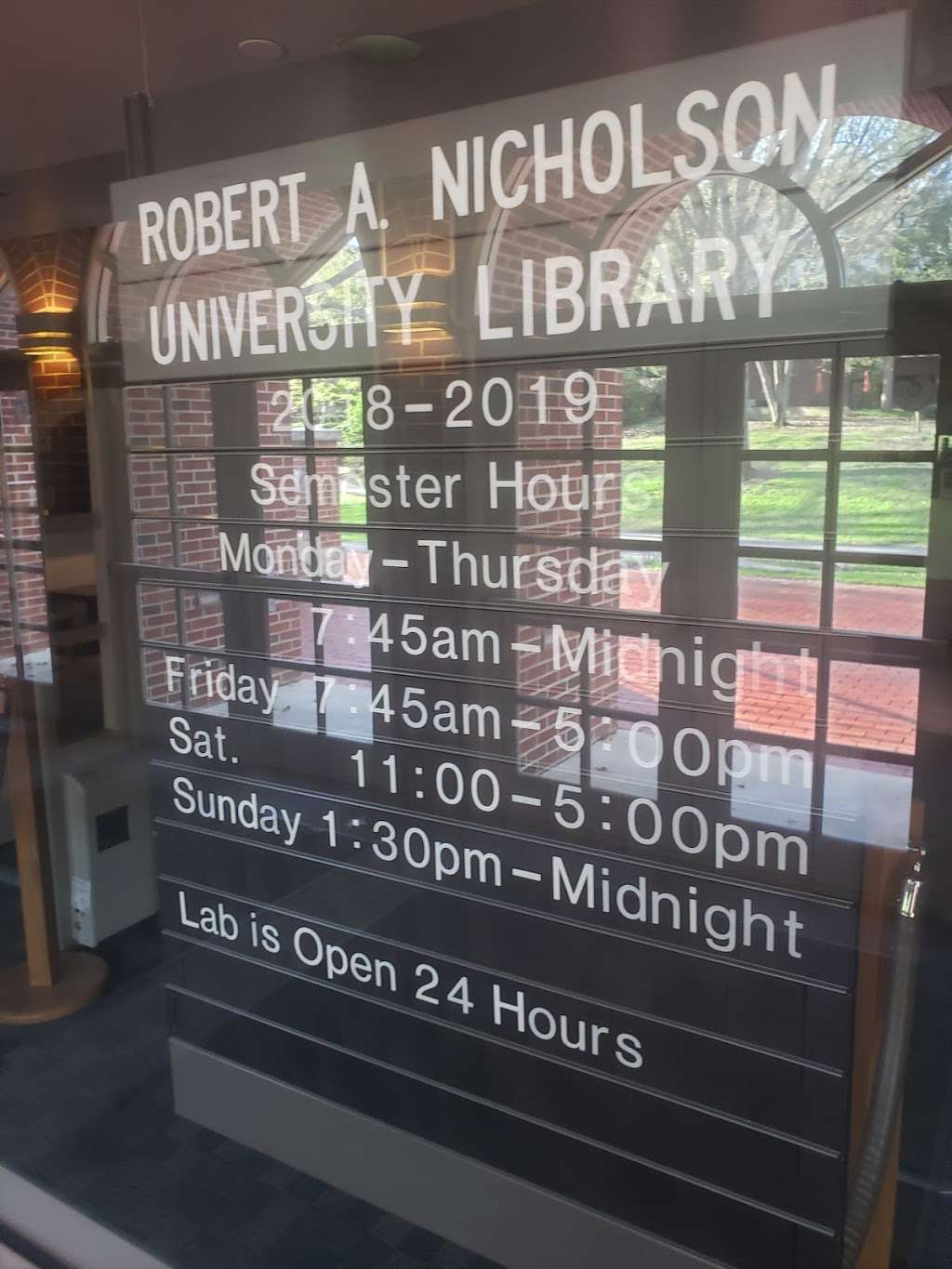 Robert A Nicholson University Library | 1030 University Blvd, Anderson, IN 46012, USA | Phone: (765) 641-4280