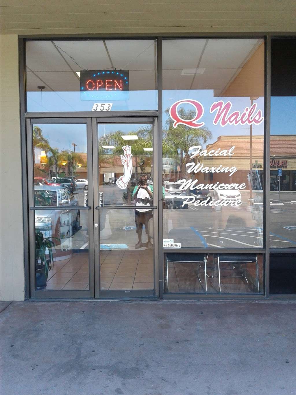 Q Nails | 353 W Mission Ave, Escondido, CA 92025, USA | Phone: (760) 746-8835