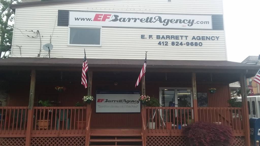 E F Barrett Agency Inc. | 1154 5th Ave, East McKeesport, PA 15035, USA | Phone: (412) 824-9680