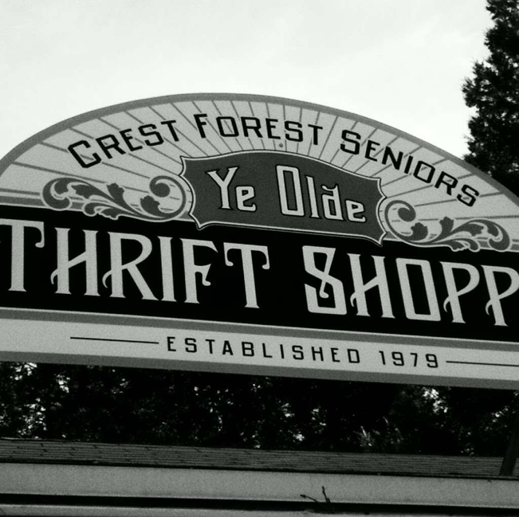 Crest Forest Senior Citizens Club, Inc. - "Ye Olde Thrift Shoppe | 23454 Crest Forest Dr, Crestline, CA 92325, USA | Phone: (909) 338-5413