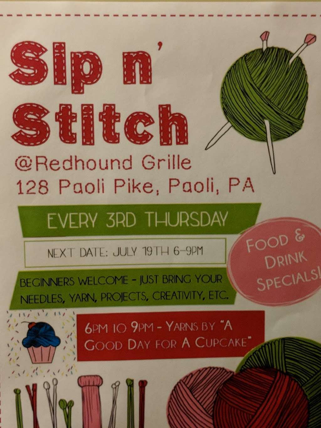 Redhound Grille | 128 Paoli Pike, Paoli, PA 19301 | Phone: (484) 318-8047