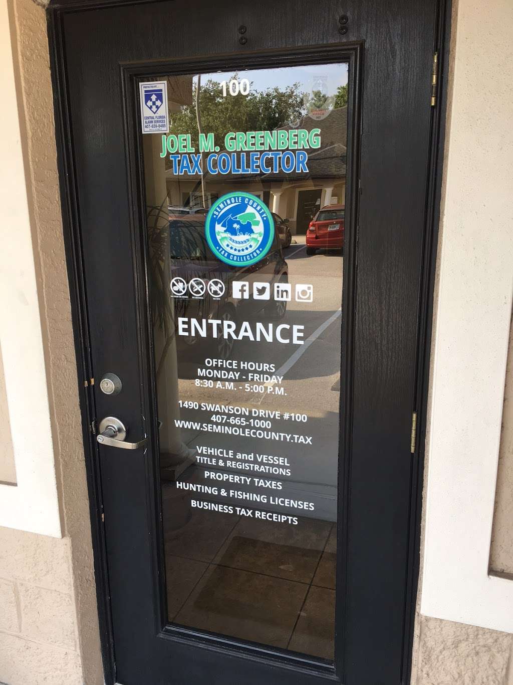 Seminole County Tax Collector Oviedo Office 1490 Swanson Dr Suite