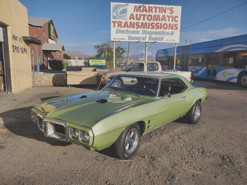 Martins Automatic Transmissions | 6992 Alameda Ave, El Paso, TX 79915, USA | Phone: (915) 598-1691