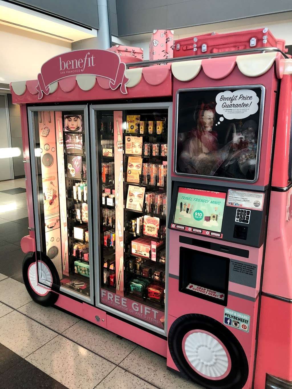 Benefit Cosmetics - Vending | 5757 Wayne Newton Blvd, Las Vegas, NV 89119, USA