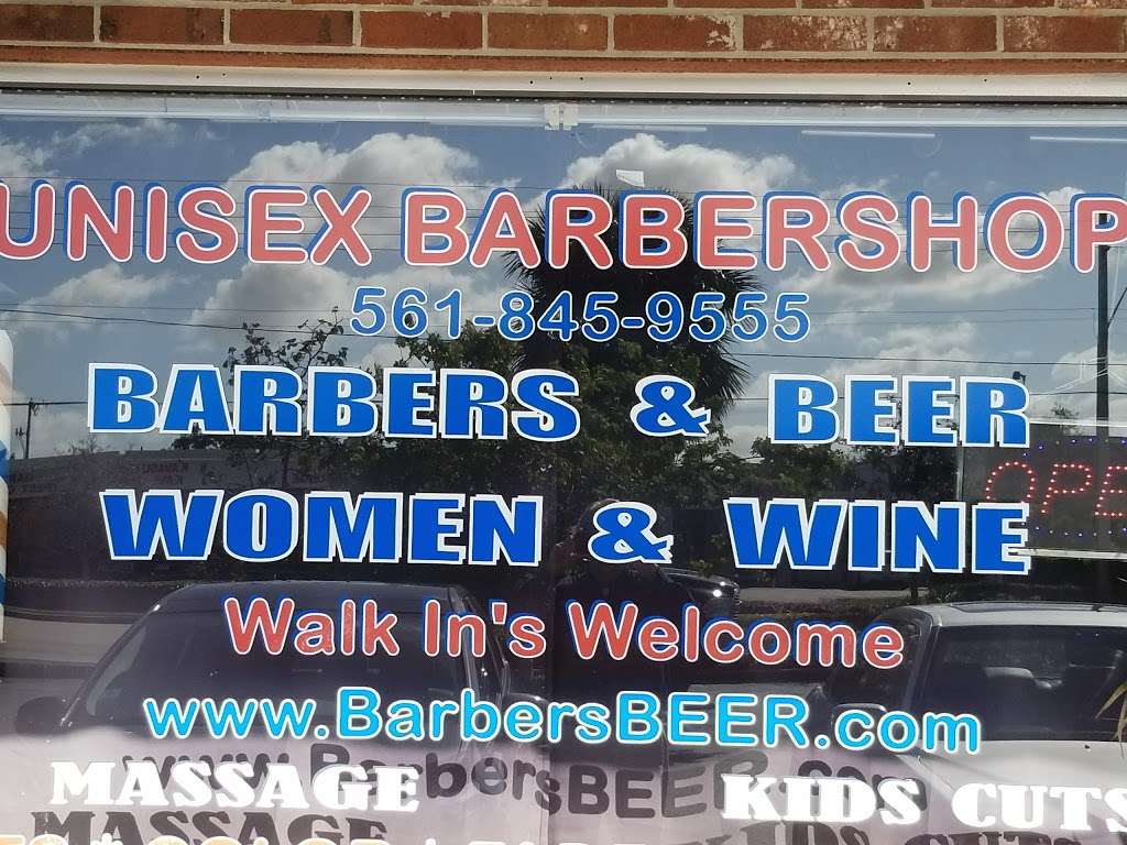 Barbers & Beer, Women & Wine Barbershop | 503 Northlake Blvd, North Palm Beach, FL 33408 | Phone: (561) 845-9555