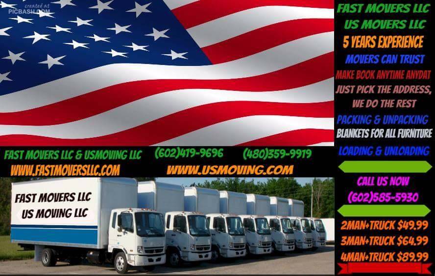 US Moving LLC | 11242 N 19th Ave #23, Phoenix, AZ 85029, USA | Phone: (480) 359-9919
