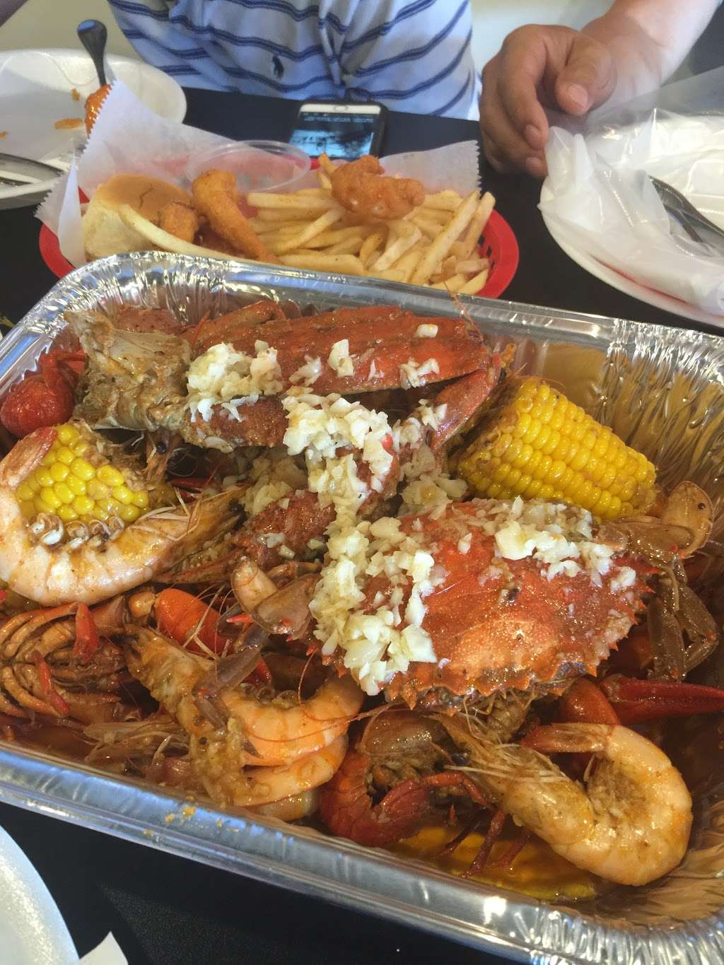 La Cajun Seafood 6642 Old Winter Garden Rd Orlando Fl 32835 Usa