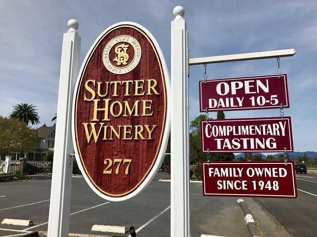 Sutter Home | 277 St Helena Hwy, St Helena, CA 94574 | Phone: (707) 963-3104