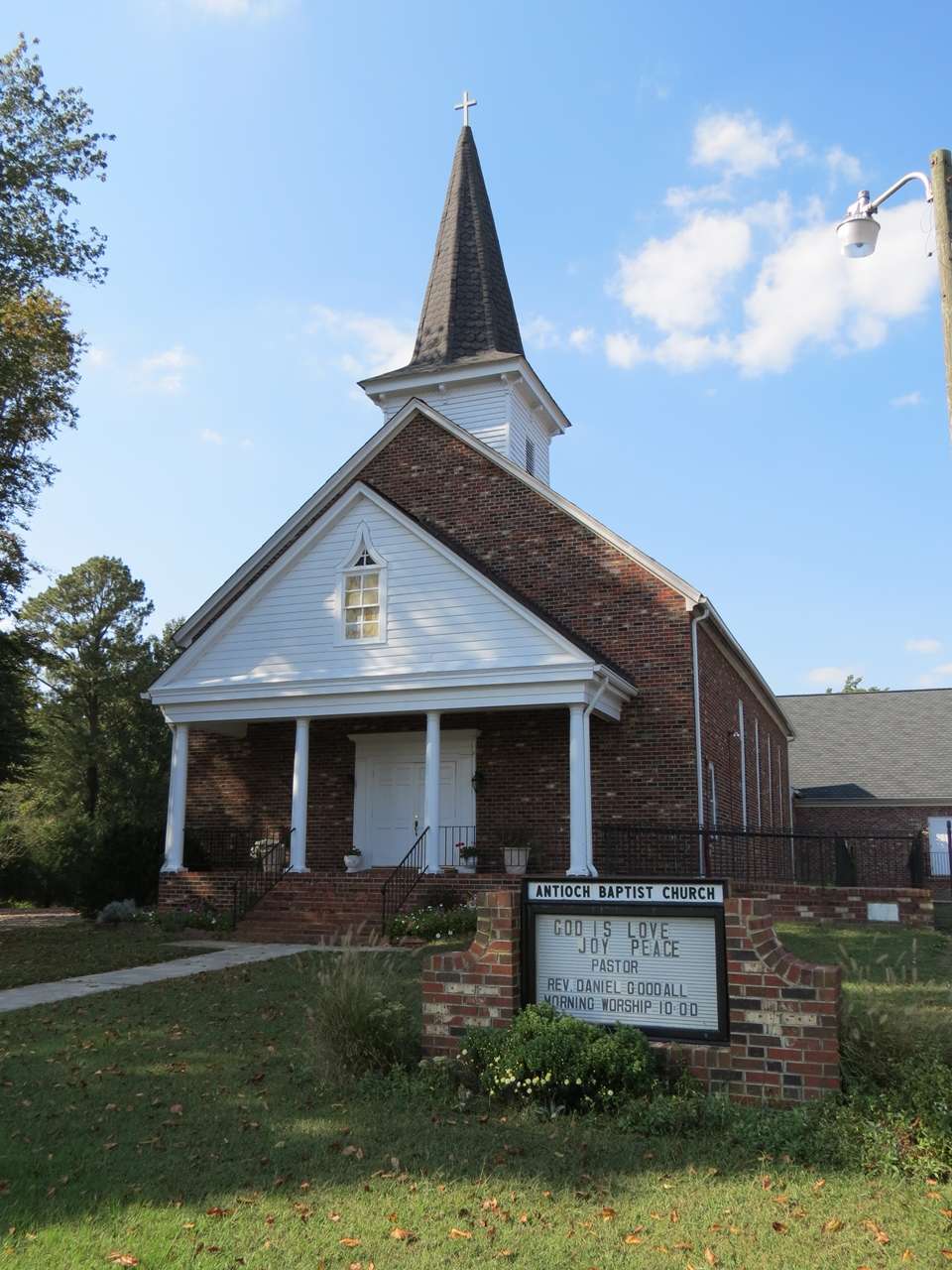 Antioch Baptist Church | 454 Lloyds Rd, Champlain, VA 22438, USA | Phone: (804) 443-9232