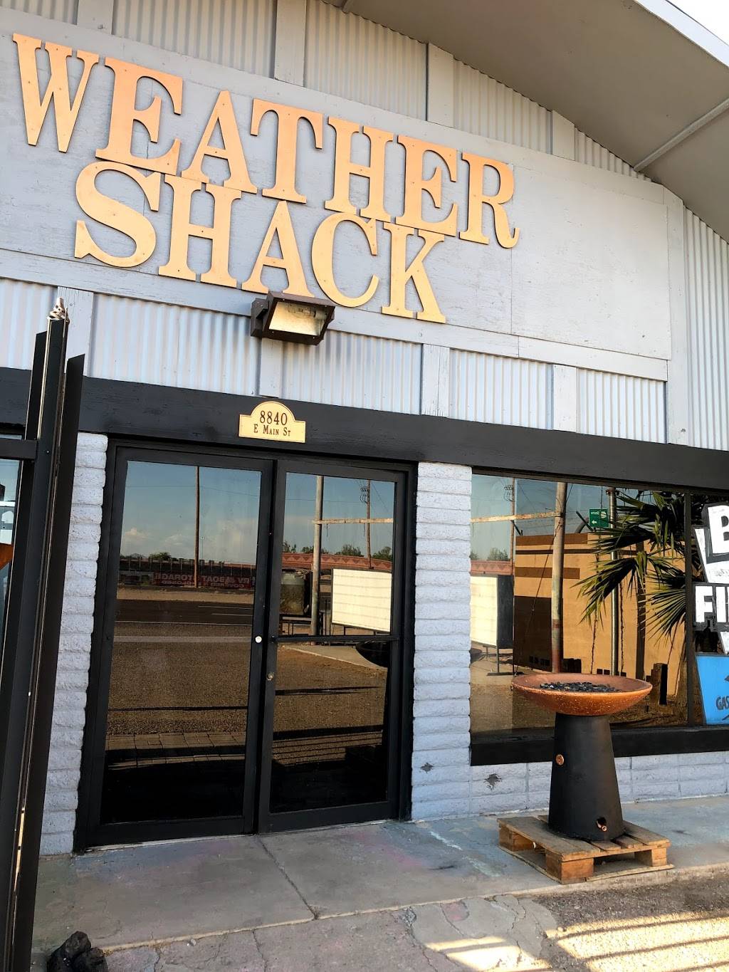 The Weather Shack | 8840 E Main St, Mesa, AZ 85207, USA | Phone: (480) 984-1166