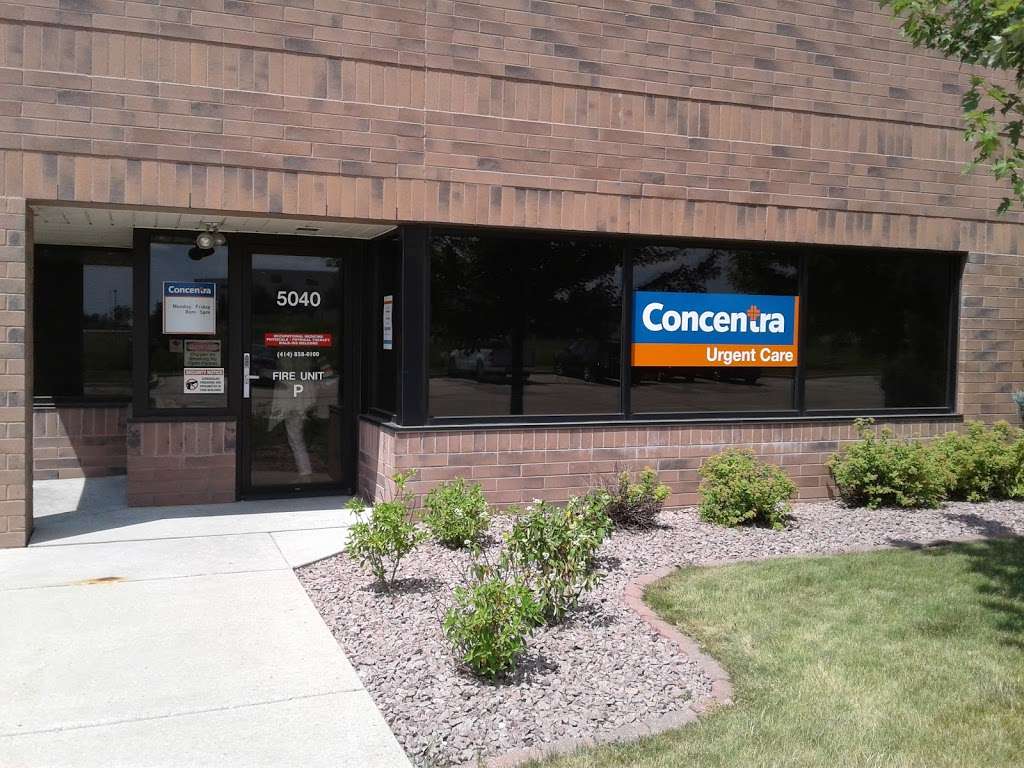 Concentra Urgent Care | 5040 W Ashland Way, Franklin, WI 53132, USA | Phone: (414) 858-0100