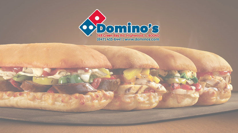 Dominos Pizza | 9 Prairie Ave Ste B, Highwood, IL 60040, USA | Phone: (847) 433-6441