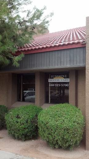 Sunshine Dental Care | 6328 E Brown Rd #101, Mesa, AZ 85205, USA | Phone: (480) 325-5700