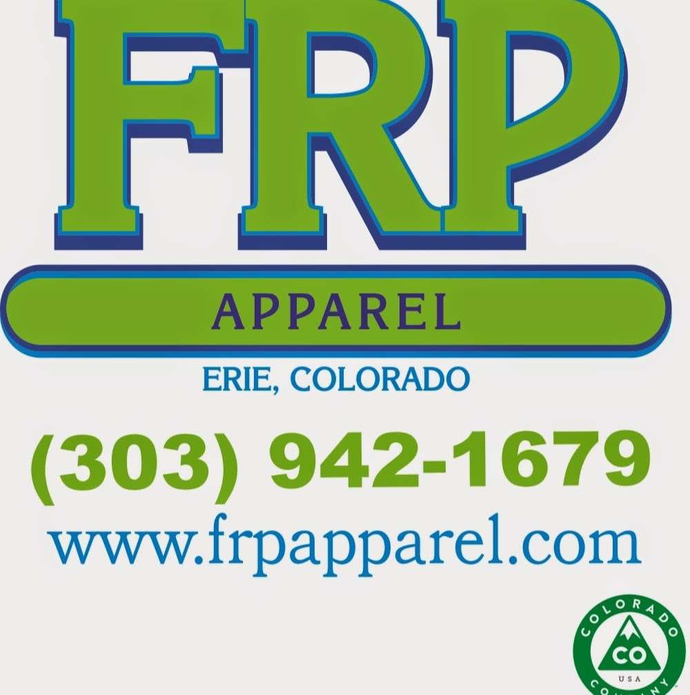 FRP Apparel | 1020 Carbon Ct, Erie, CO 80516 | Phone: (303) 942-1679