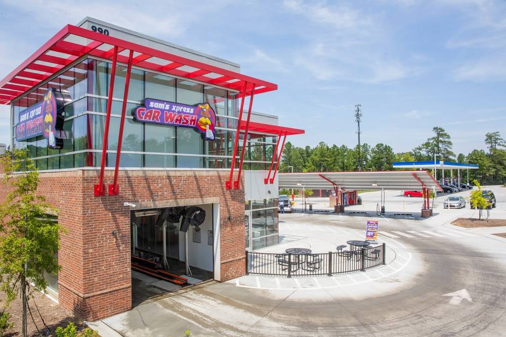 Sam S Xpress Car Wash Knightdale Nc 990 Hodge Rd Knightdale Nc 27545 Usa