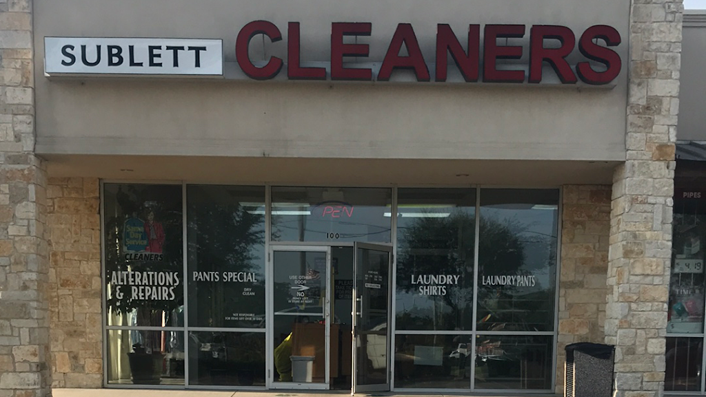 Sublett Cleaners | 4720 W Sublett Rd # 100, Arlington, TX 76017, USA | Phone: (817) 561-0200