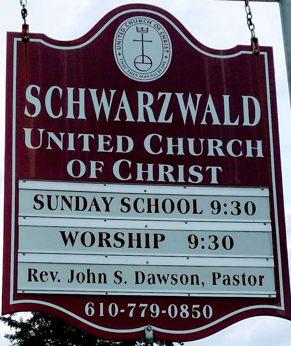 Schwarzwald UCC | 75 Church Lane Rd, Reading, PA 19606, USA | Phone: (610) 779-0850