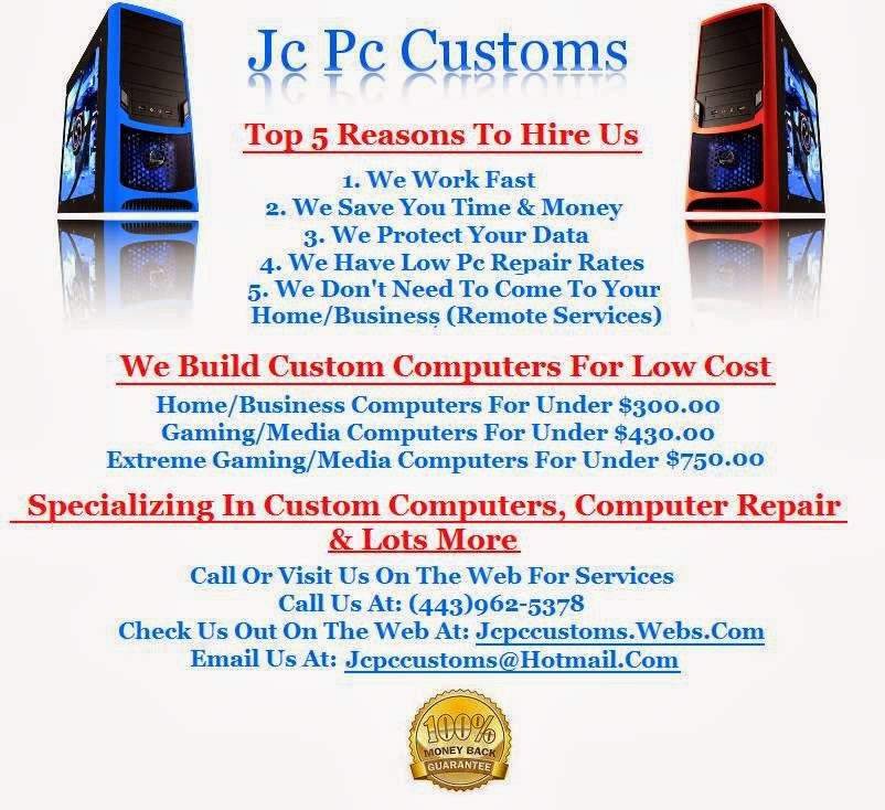 Jc Pc Customs | 4207 Morrison Ct, Curtis Bay, MD 21226, USA