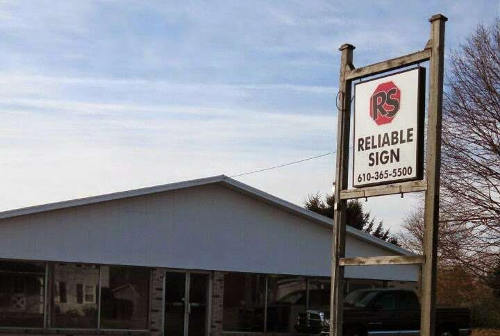 Reliable Sign | 354 W Moorestown Rd, Nazareth, PA 18064, USA | Phone: (610) 365-5500