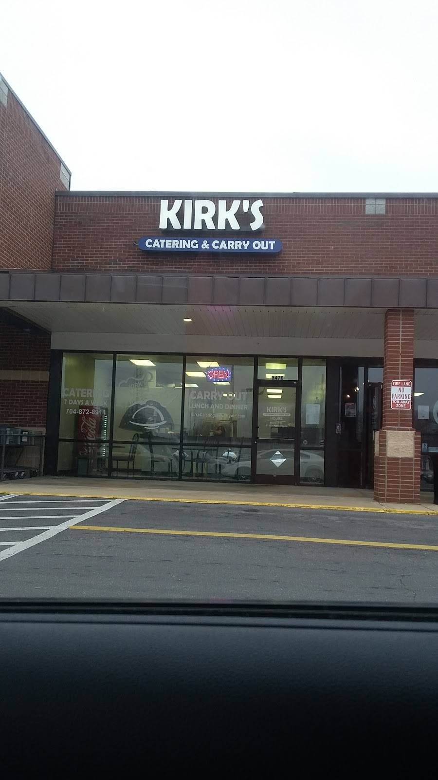 Kirks Catering & Carryout | 3470 E Broad St, Statesville, NC 28625, USA | Phone: (704) 872-8911